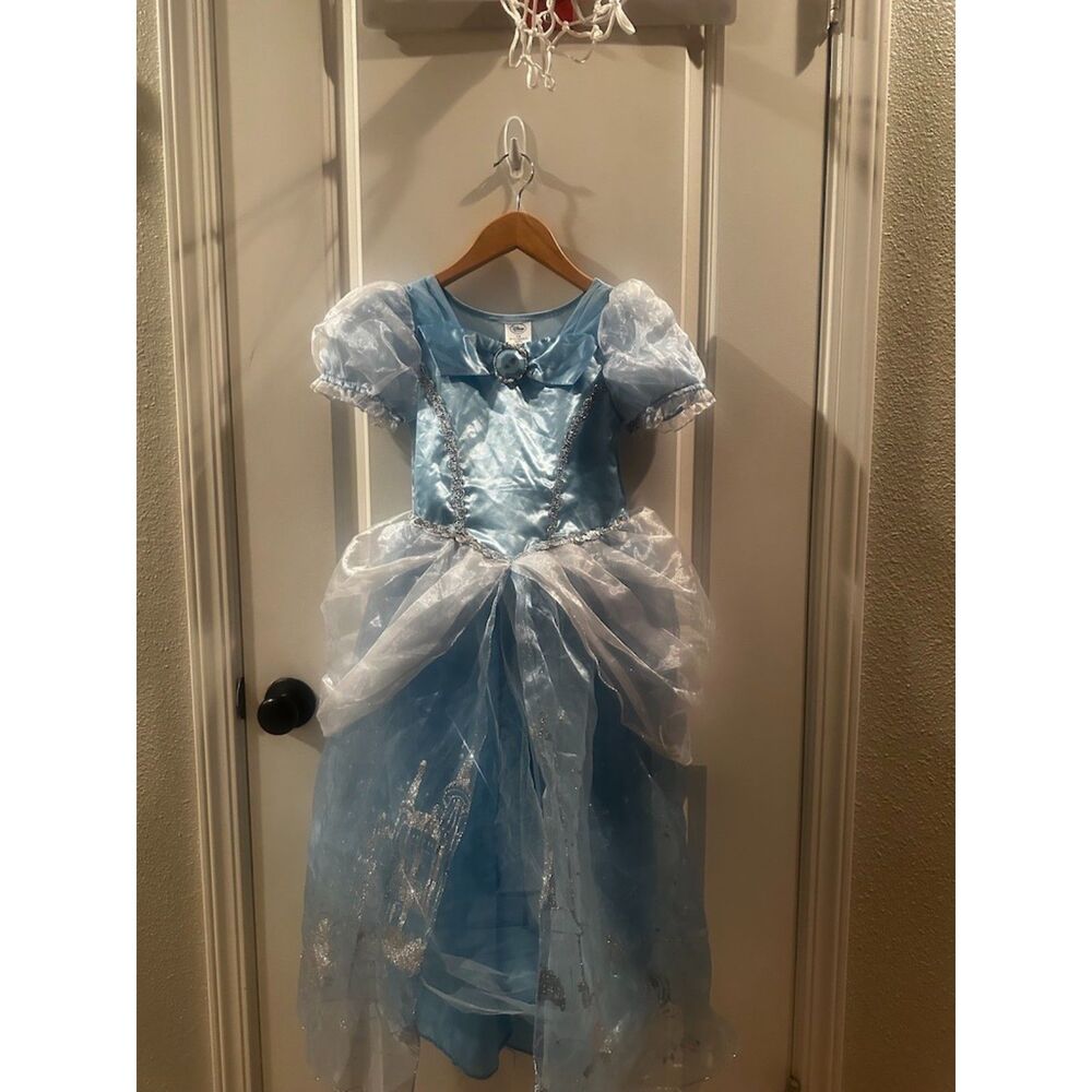 Disney Cinderella Costume Gown Girl Dress Size 7/8
